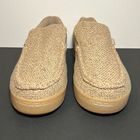 Mens Vintage SNEAUX Steve-O Brand Tan Casual Slip On Loafers / Size 14 main image 5